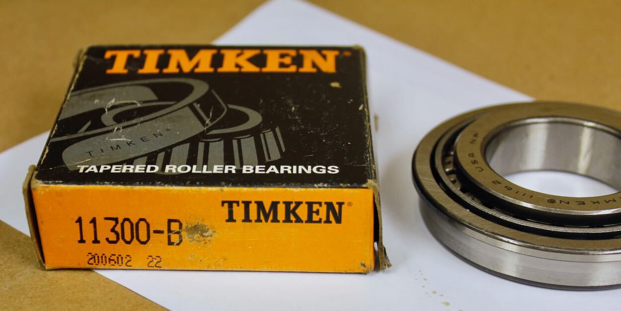 Timken 11300-B 11300B Flanged Race Cup + Timken 11162 Tapered Roller Bearing