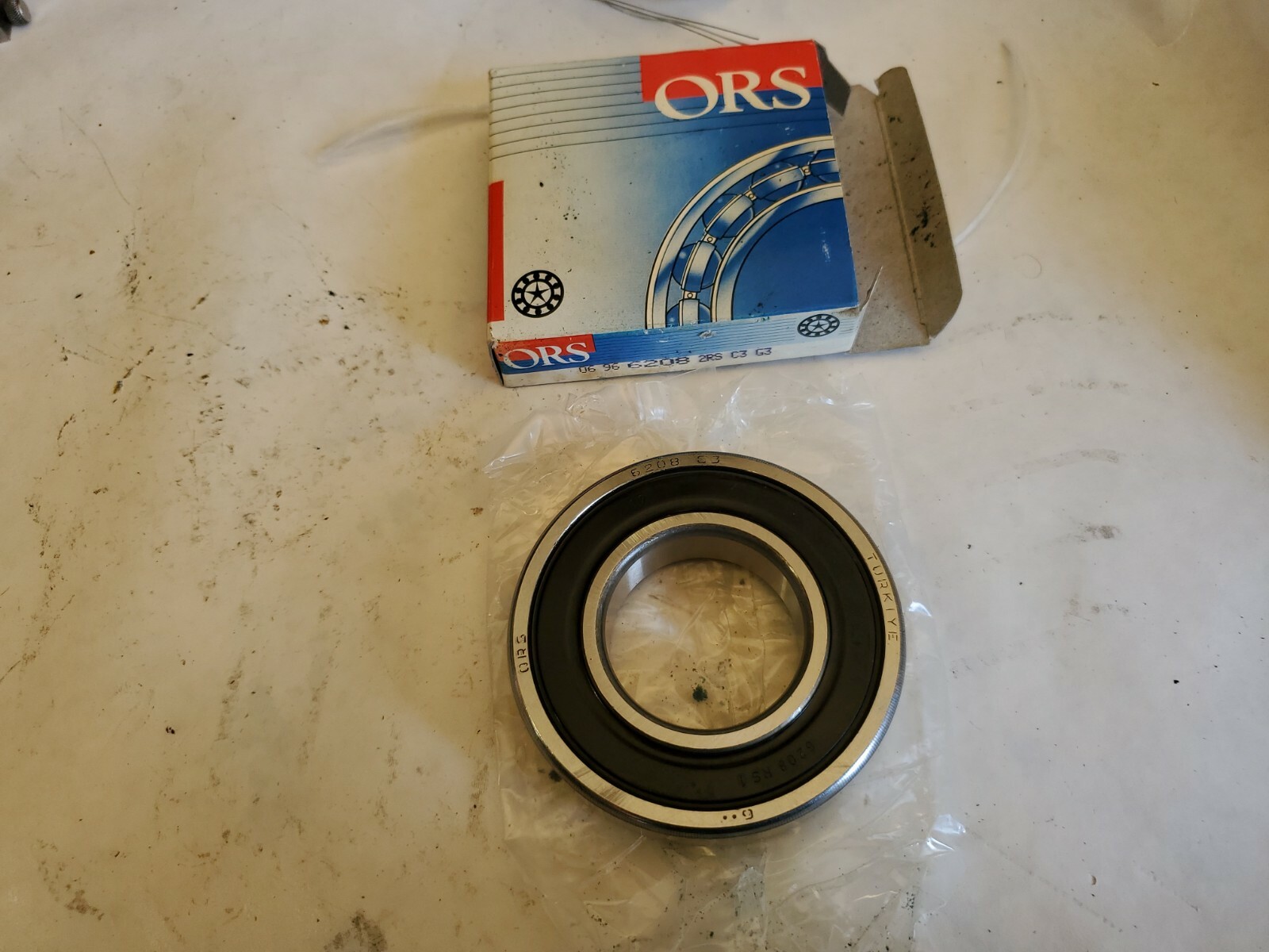 New Surplus ORS 6208 2RS C3 G3 Ball Bearing