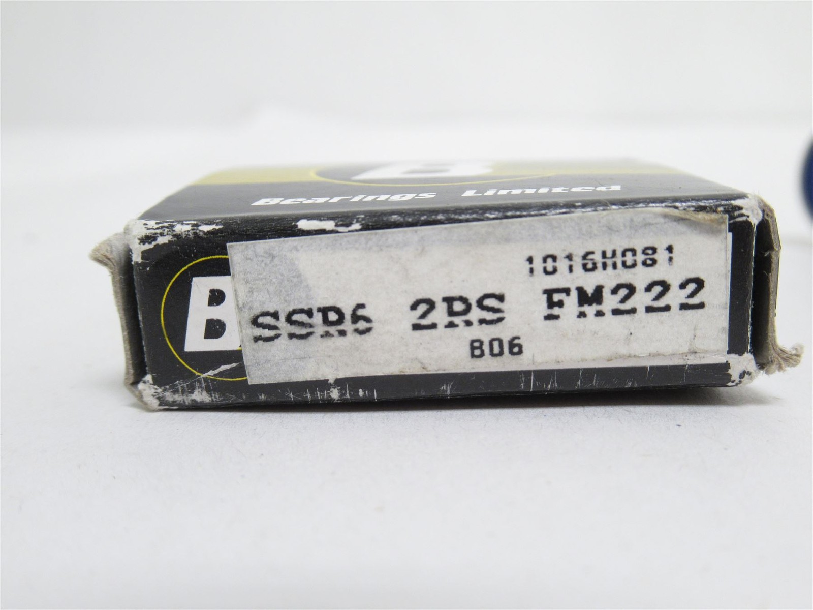230855 New In Box; BL SSR6-2RS-FM222 Ball Bearing 3/8″ID x 7/8″OD x 9/32″ Wide