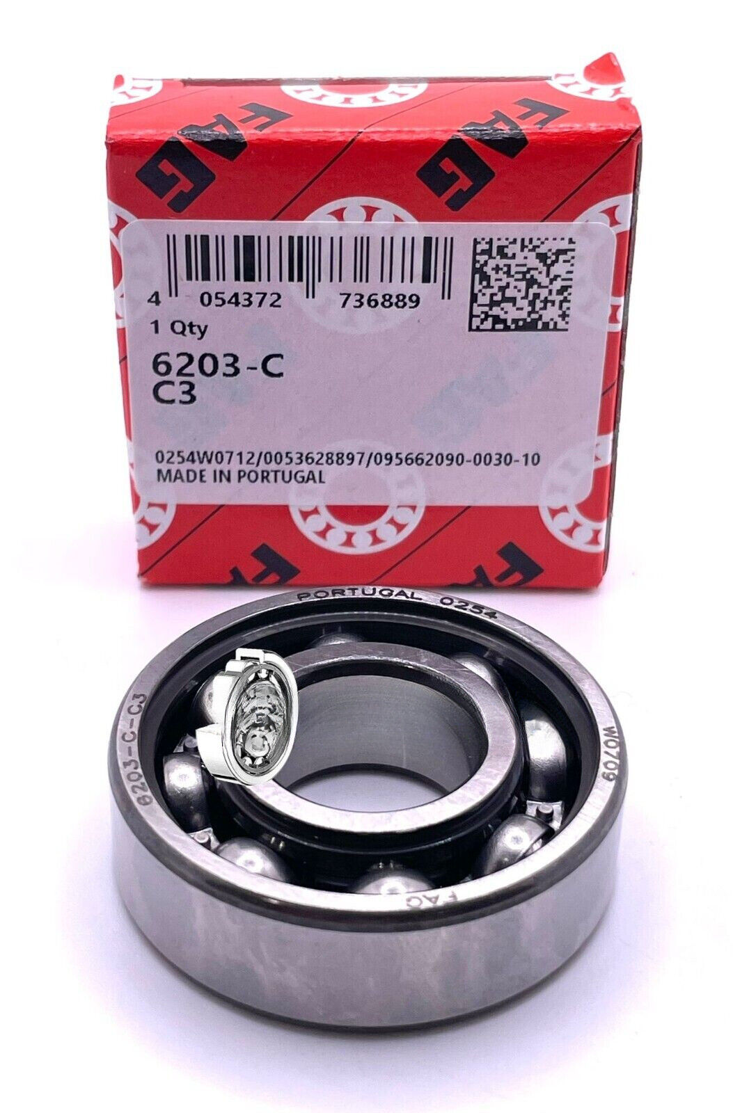 NEW FAG 6203 C C3 Deep Groove Bearing 17 x 40 x 12mm FAST SHIPPING
