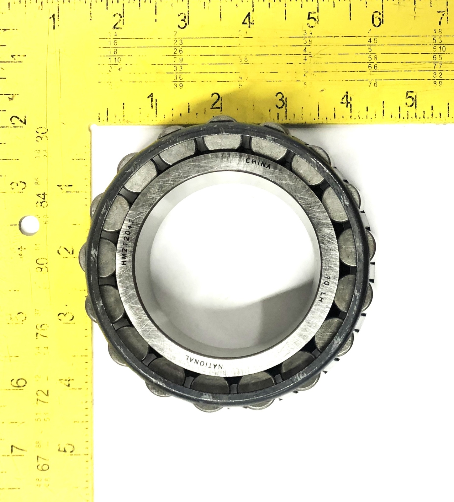 National 10 LH Tapered Roller Bearing Cone HM212047 [Lot of 2] NOS