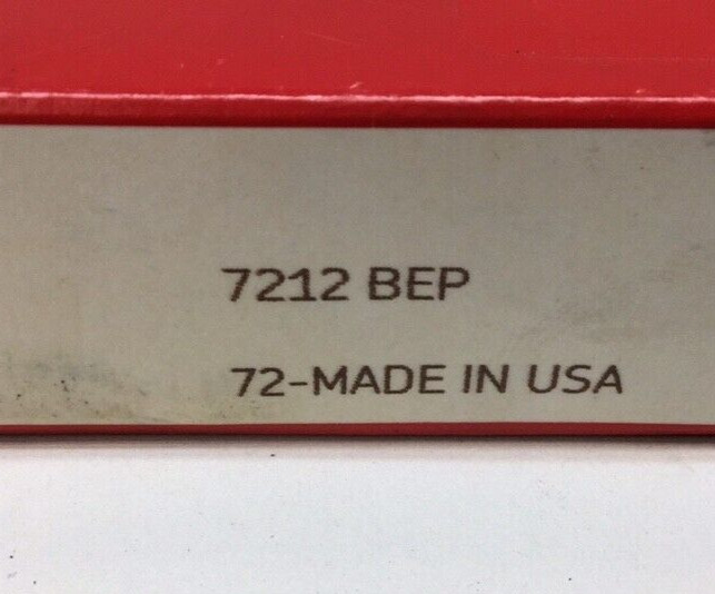 SKF 7212 BEP Angular Contact Bearing 60mm ID X 110mm OD X 22mm W