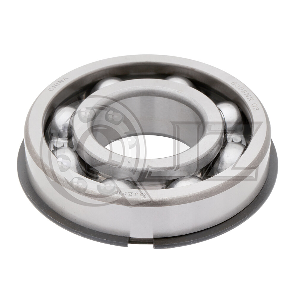 [2-Pack] 6308-OPEN-NR Deep Groove Ball Bearing W/ Snap-Ring [40mm x 90mm x 23mm]