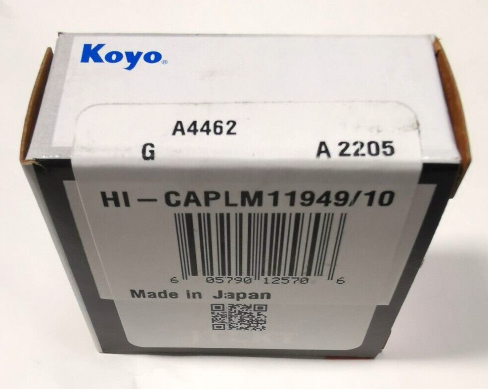 Japan Koyo LM11949/11910 Ag & Wheel Tapered Roller Bearing Cone & Cup SET-2 A2