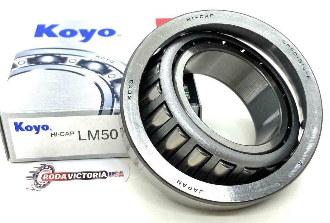 KOYO CUP & CONE BEARING LM501349 & LM501314 SET 69 SAME DAY SHIPPING KOYO