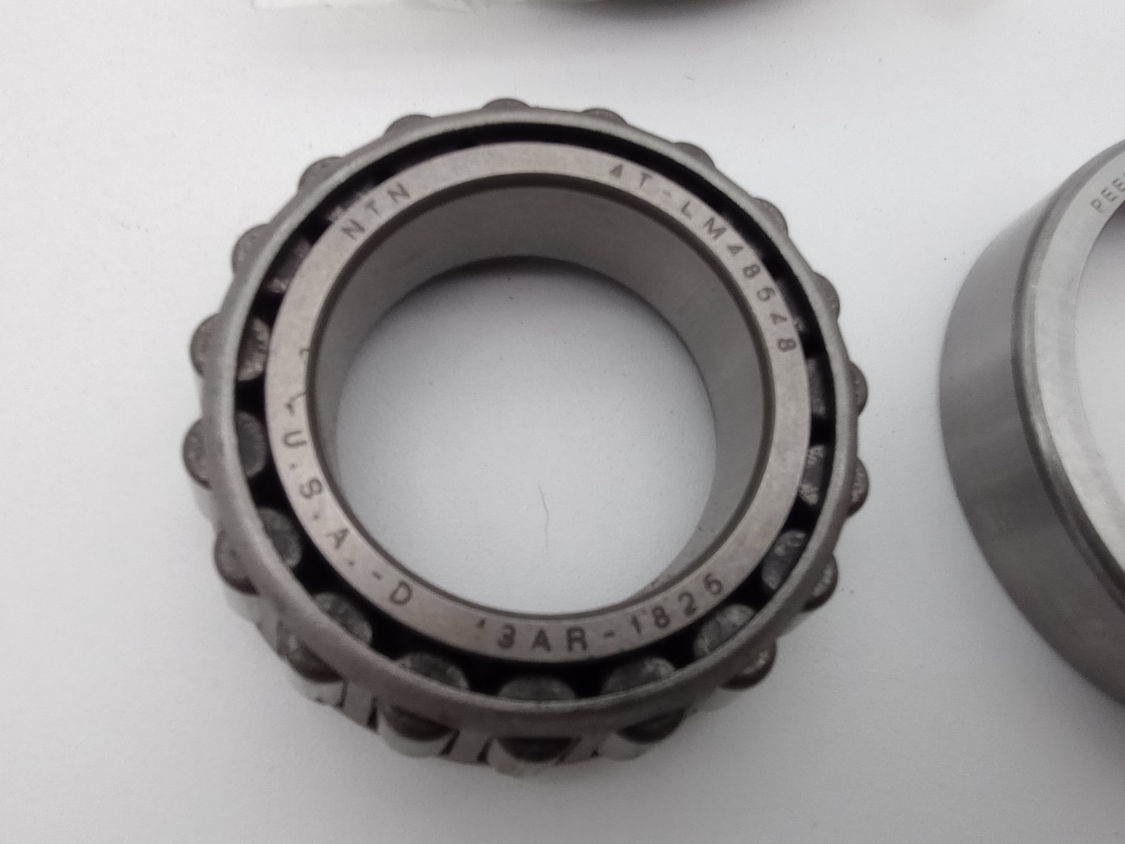 Peer LM48548 Tapered Roller Bearings (x2) Unused 2.5 inch