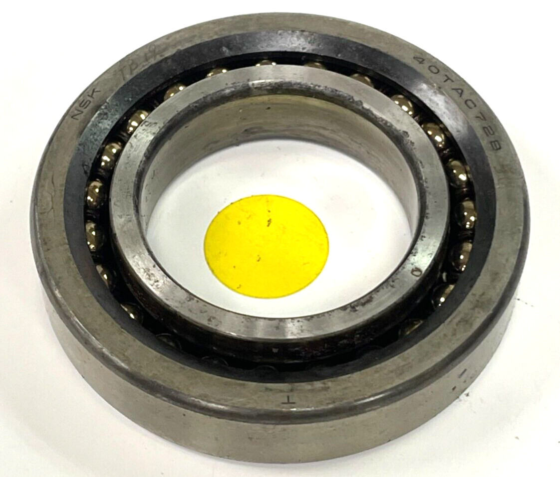 NSK 40TAC72B ANGULAR CONTACT BEARING 60° CONTACT ANGLE 40MM BORE DIA.