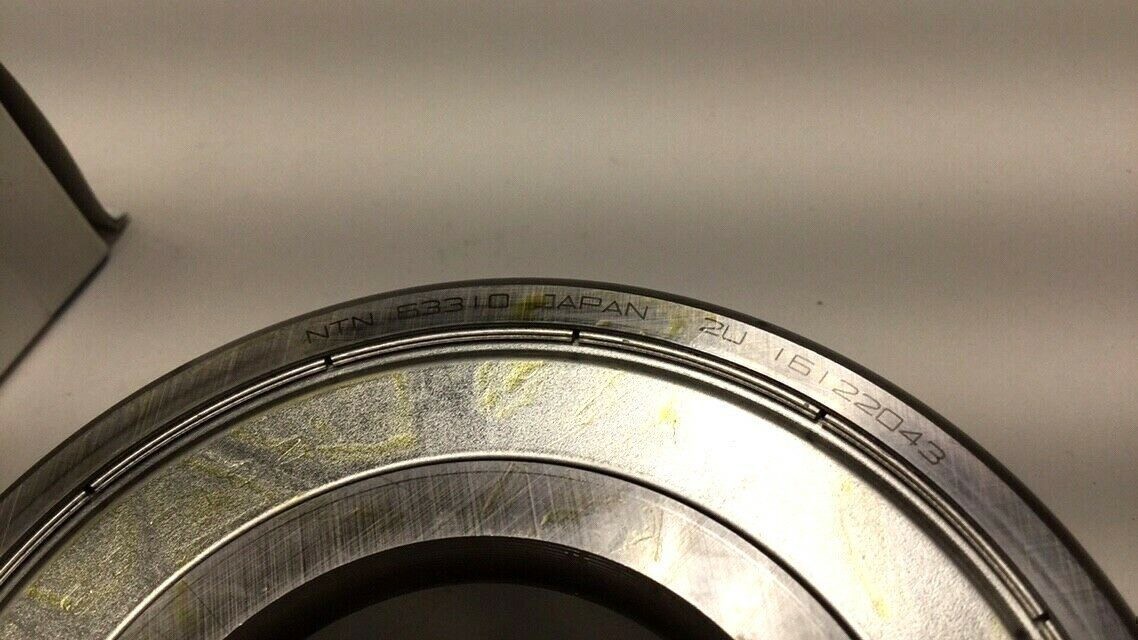 NTN 63310ZZ Ball Bearing Double Shielded 50mm x 110mm x 44.4mm 63310-ZZ