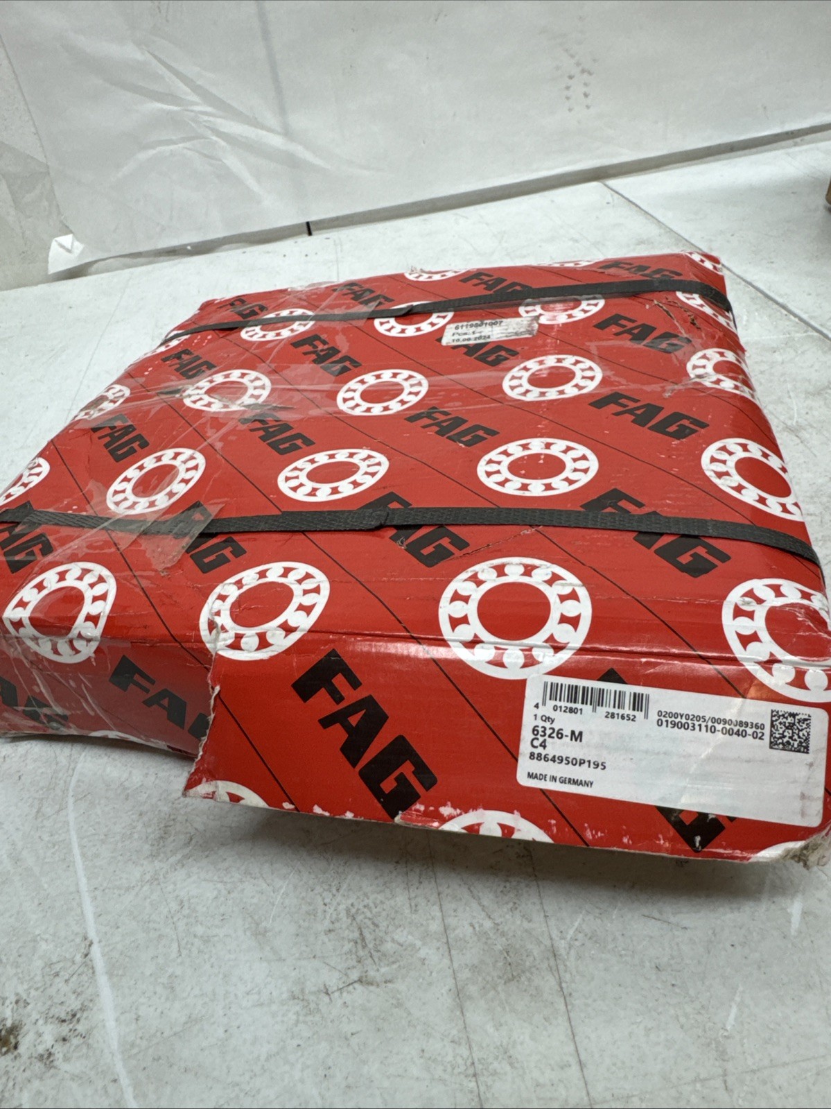 Branded Bearing Part # 6326-M-C4 130x280x58mm