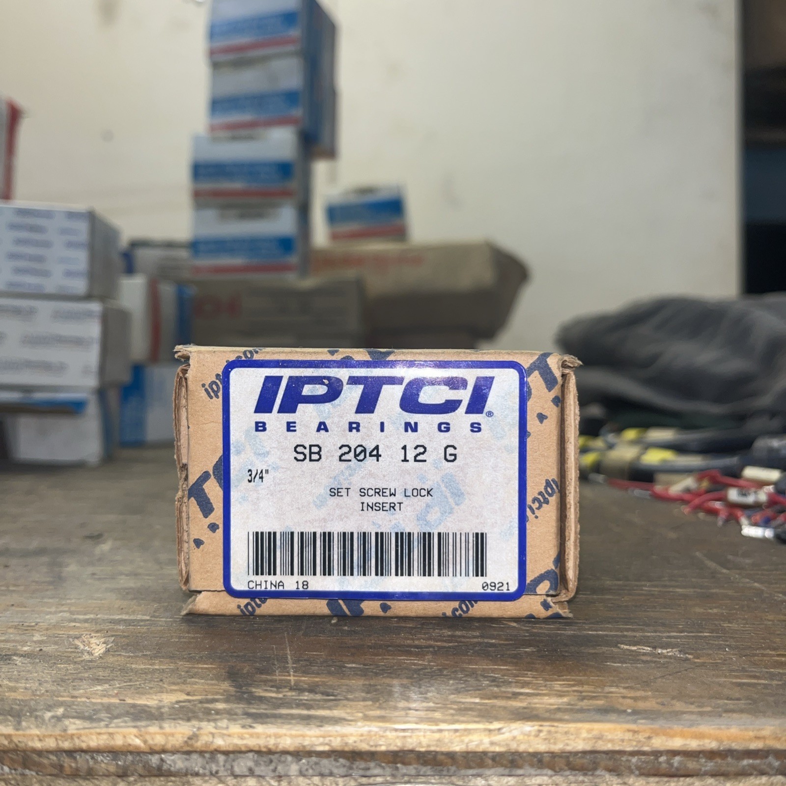 IPTCI Bearing #SB 204 12G, NOS, JFK-1572