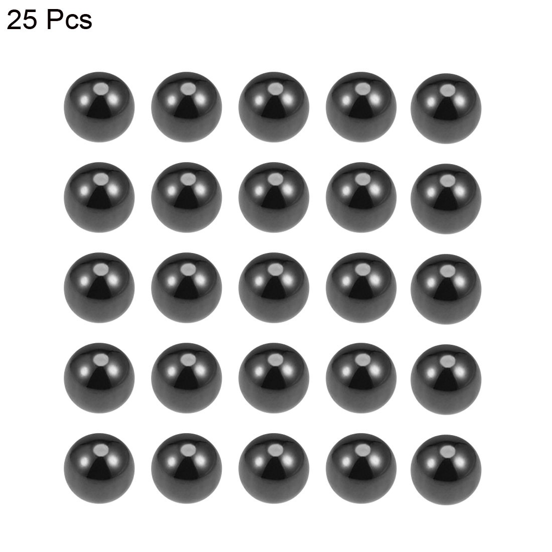 2mm Ceramic Bearing Balls, Si3N4 Silicon Nitride Ball G5 Precision 25pcs