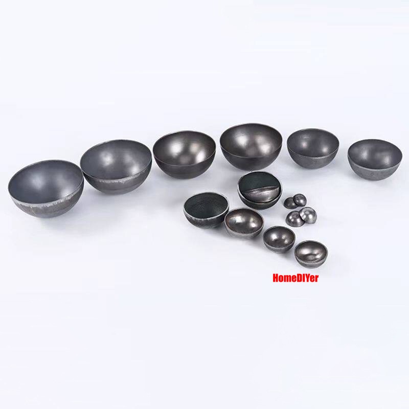 Weldable Steel Metal Half Hollow Ball Round Sphere Iron Hemispheres Ø 17mm-350mm