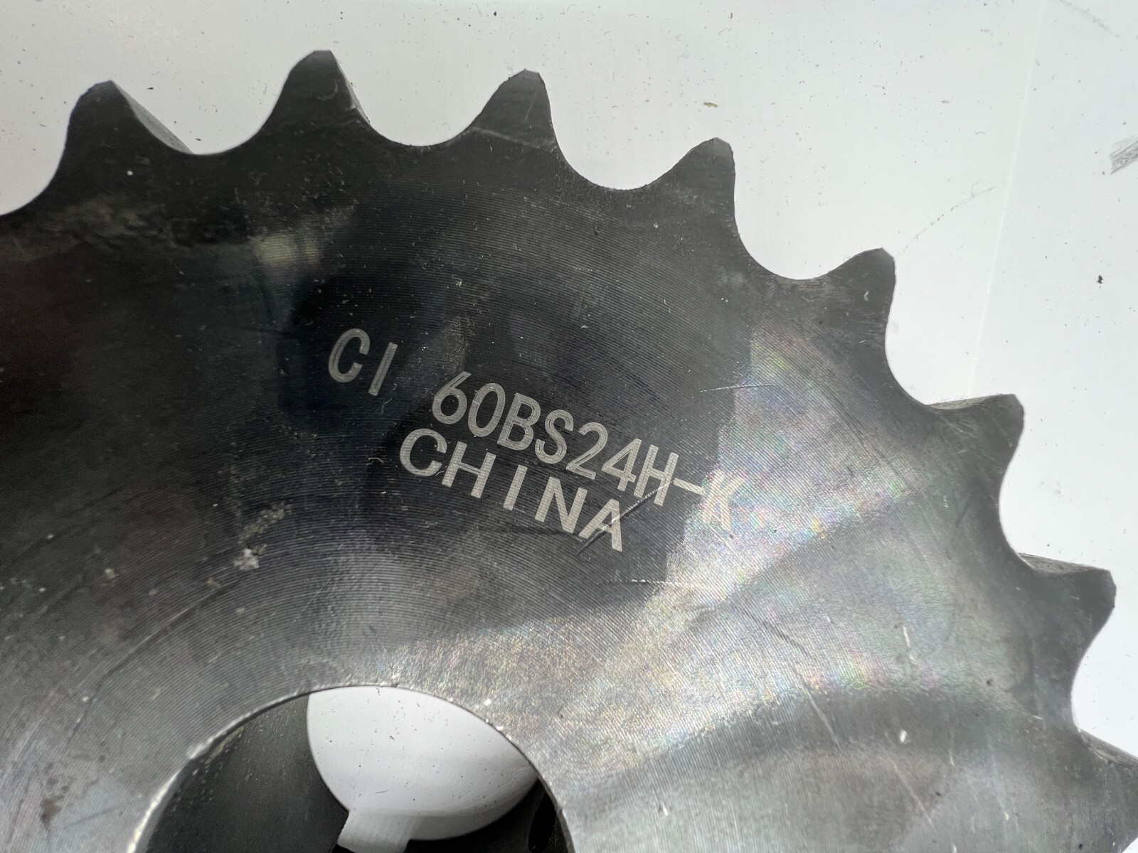 CI 60BS24H-K 24 Tooth Keyed Bore 60 Pitch Roller Chain Sprocket