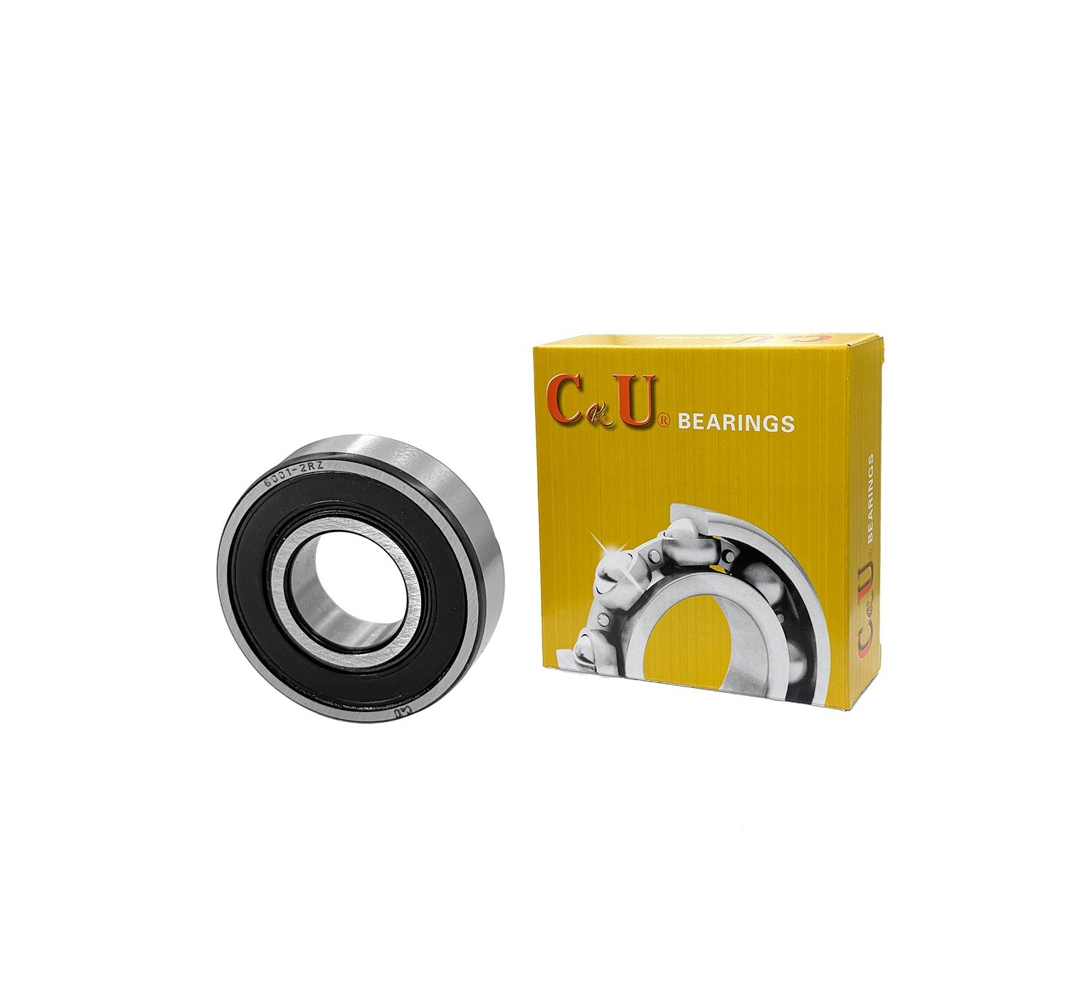4pcs CKU 6001-2RS Bearing 12x28x8mm Double Rubber Deep Groove Ball Bearings