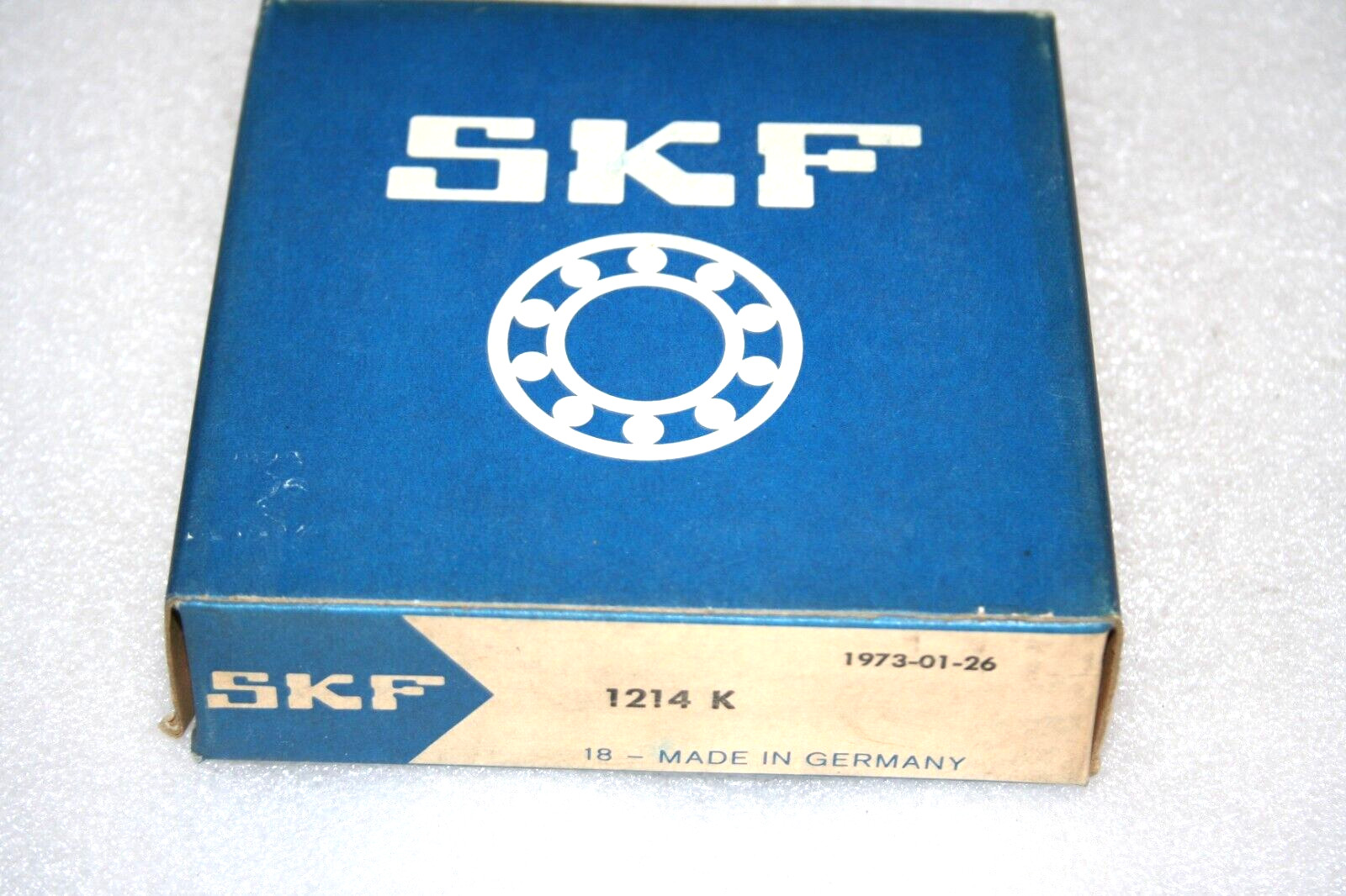 SKF 1214 K Tapered Bore Self-Aligning Ball Bearing 70X125X24 MM * NEW UNOPENED *