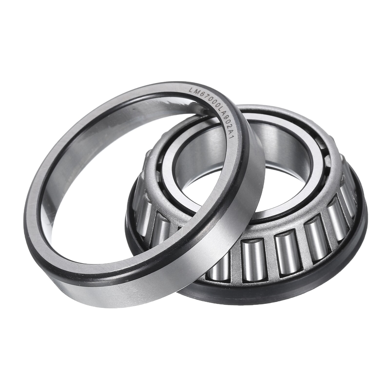 LM67000LA902A1 Tapered Roller Bearing Cone and Cup, 1.256″ Bore x 2.328″ OD