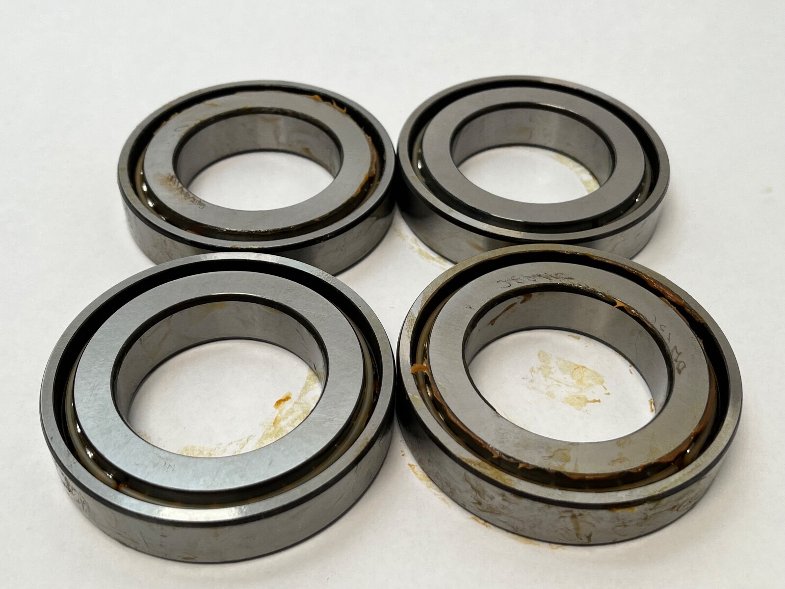 NSK 44TAC76ADFF Bearing 1-3/4x3x2-1/2″ 44TAC76-A-DFF Japan 4 Pcs