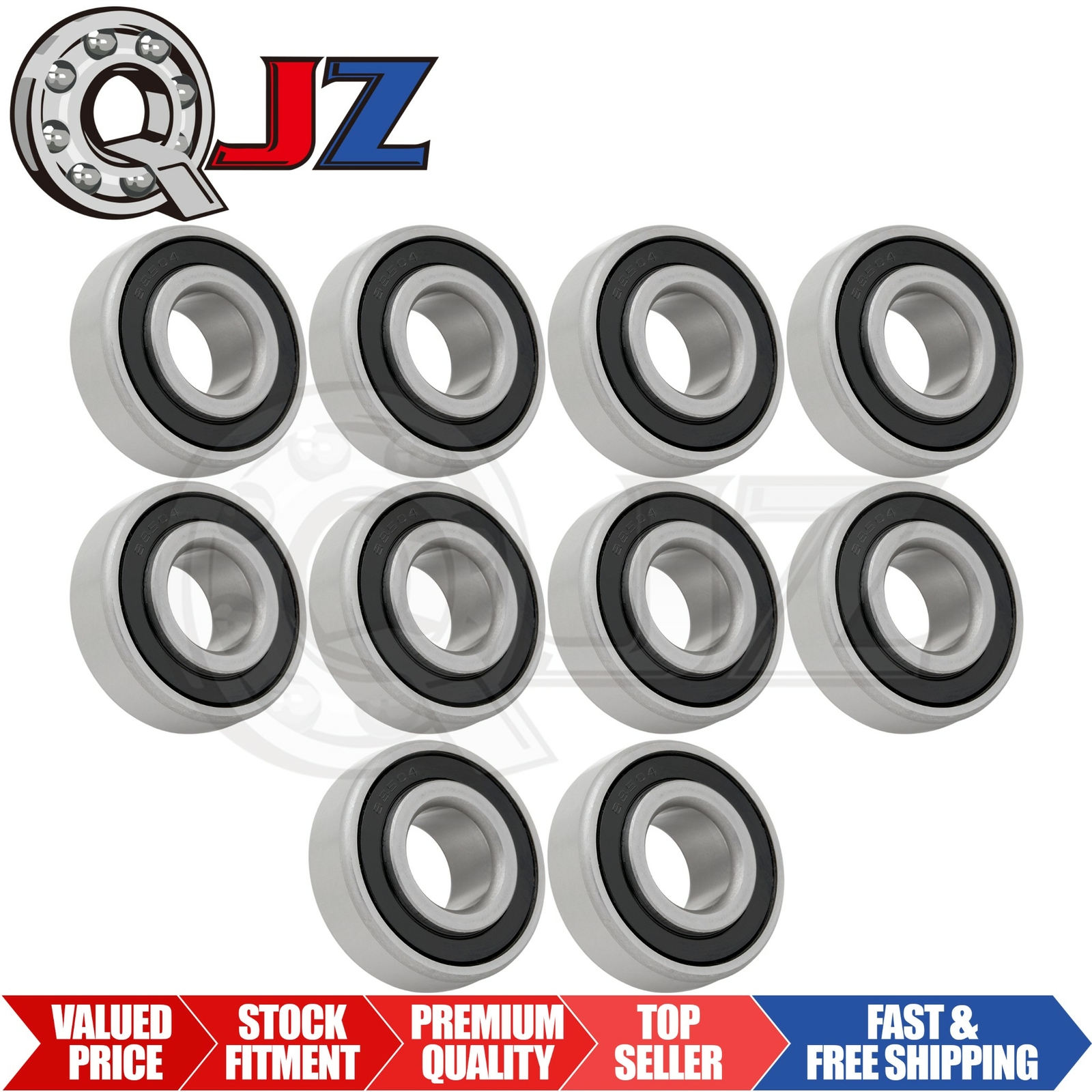 [Qty.10] 88504 Agricultural Equipment Bearing [20mm ID x 47mm OD x 17.75mm OW]