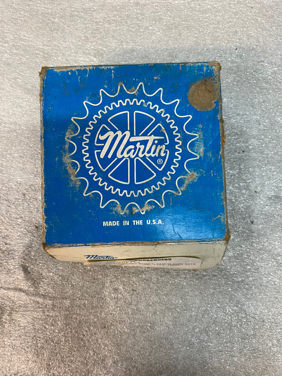 Martin 5018 Roller Chain Coupling Sprocket 18T #50 1-1/2 Bore Steel Industrial