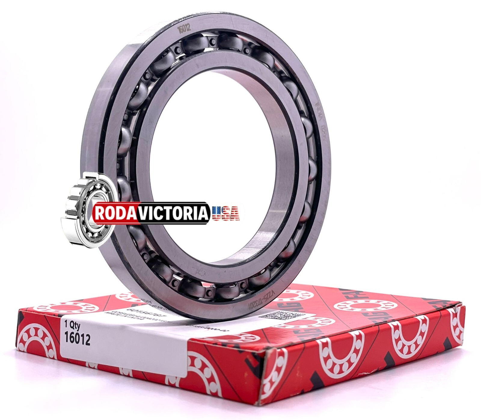 FAG 16012 DEEP GROOVE BALL BEARING, OPEN NO SEALS 60x95x11mm