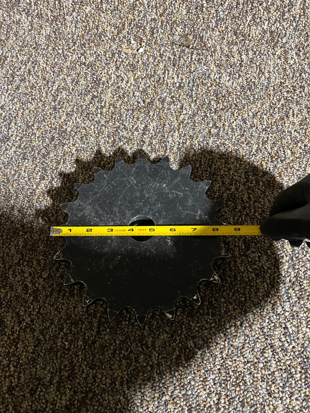 Martin 100B20 Sprocket Roller Black Welded 20 Teeth Steel Material