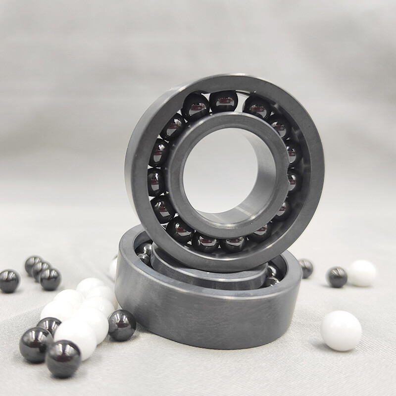 Si3N4 Ceramic Bearing ID 10mm-50mm High Temperature Resistance 1200℃ Insulation