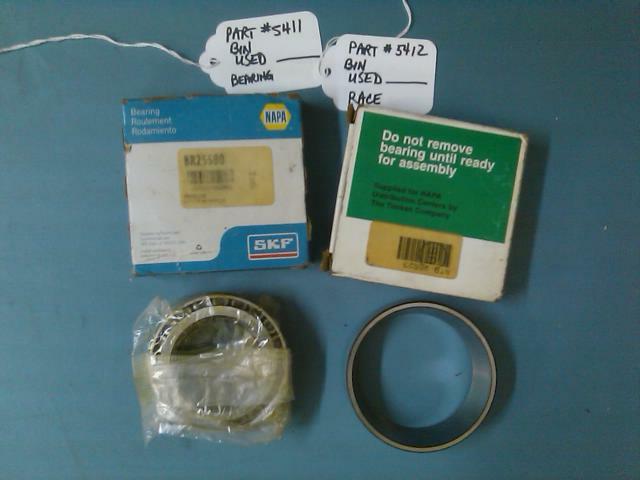 Napa/SKF Tapered Roller Bearing Cone BR25580 and Race BR25523 – set