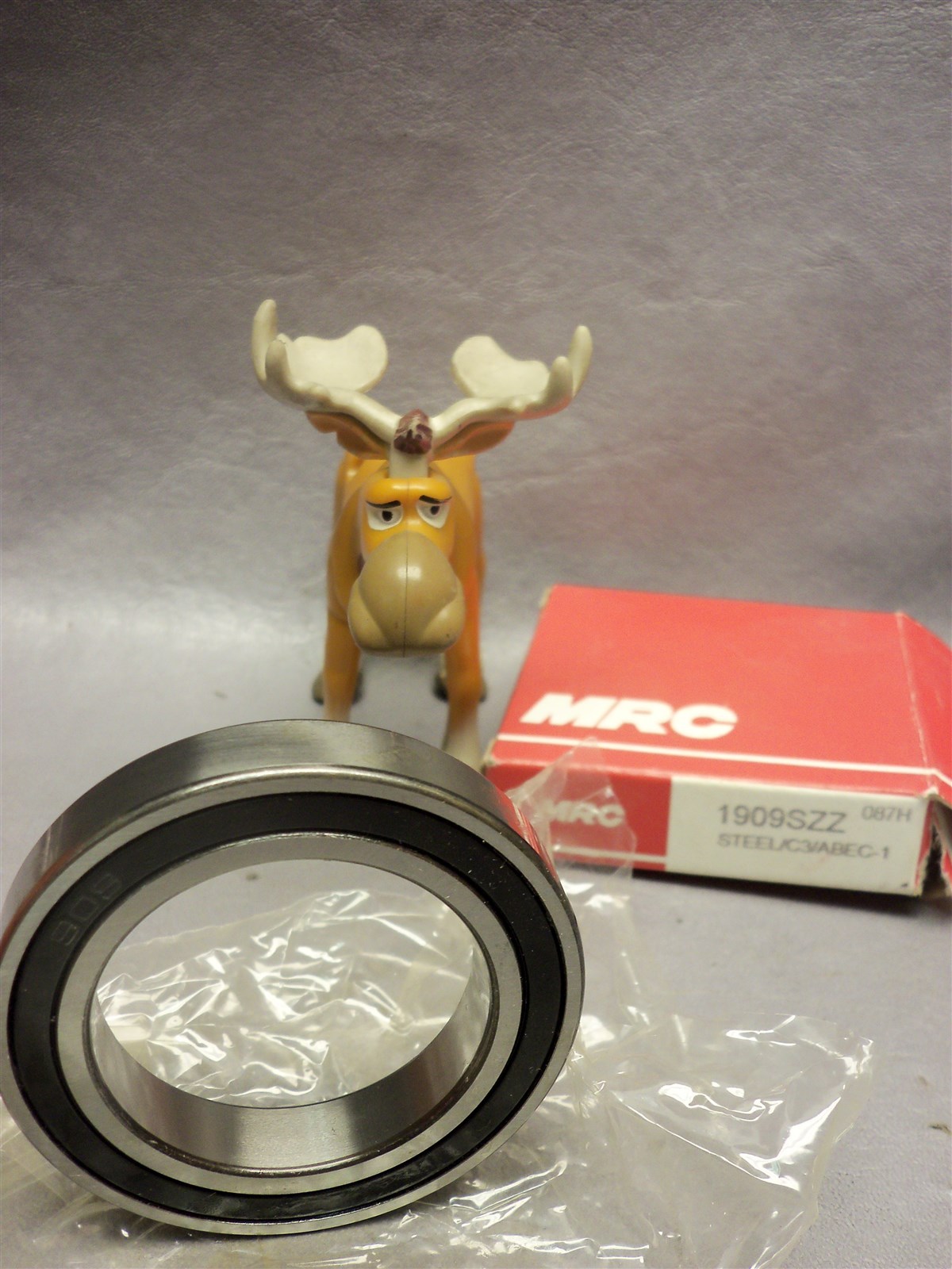 MRC 1909SZZ Single Row Ball Bearings 45mm X 68mm X 12mm