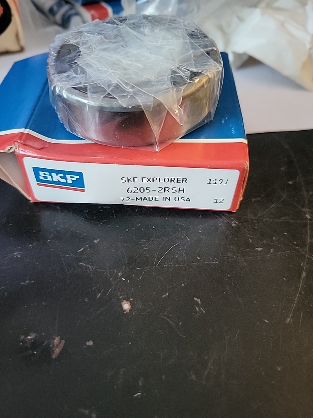 4 NEW SKF 6205-2RSH Deep Groove Ball Bearing
