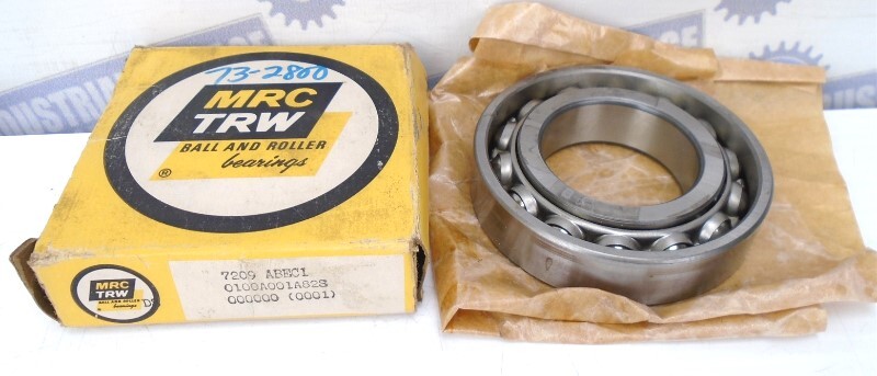 MRC -7209 ABEC1 – ANGULAR CONTACT BEARING Single Row 45x85x19mm 29° (NEW in BOX)