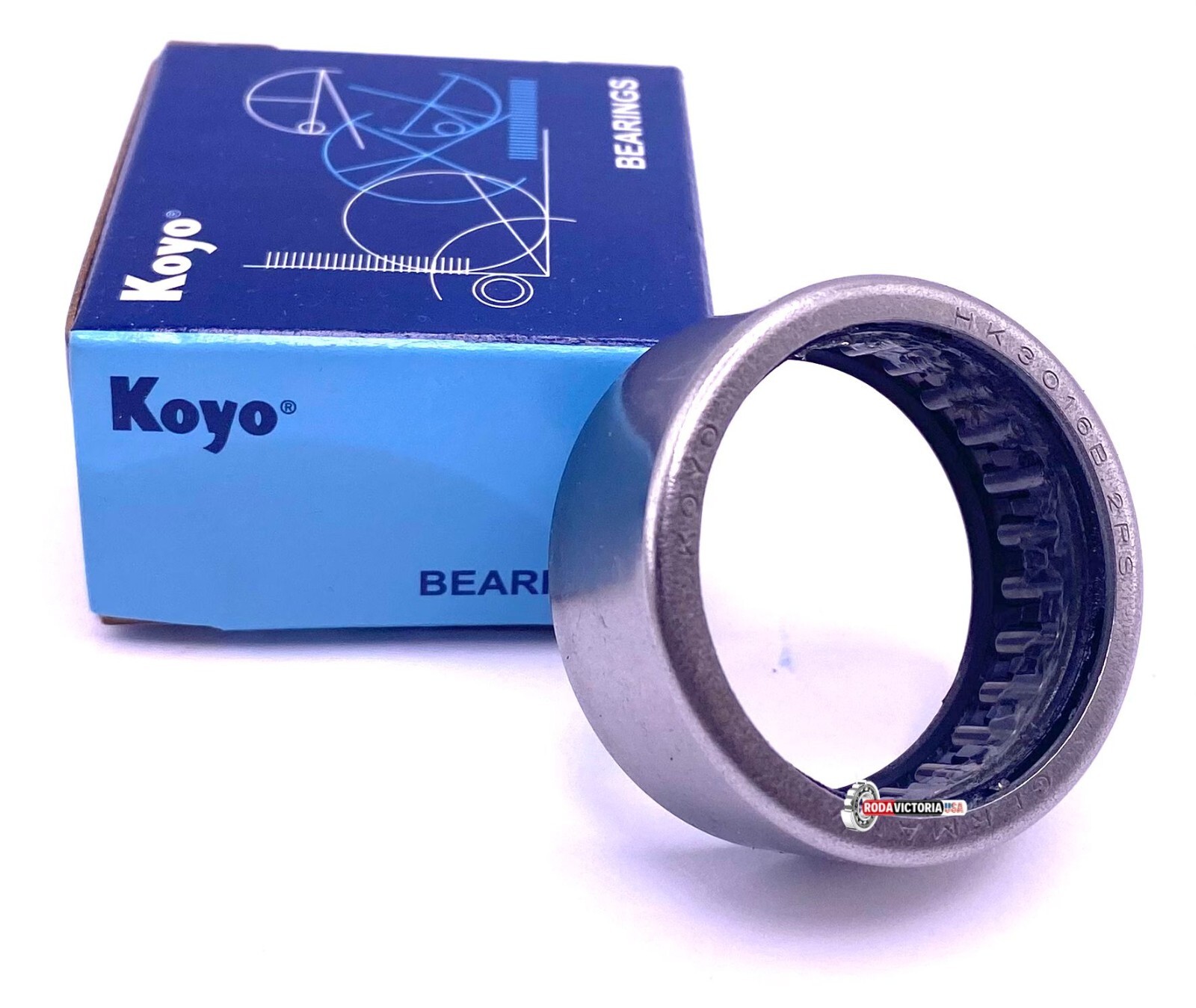 KOYO Germany HK3016 B 2RS Needle Roller Bearing 30x37x16 mm