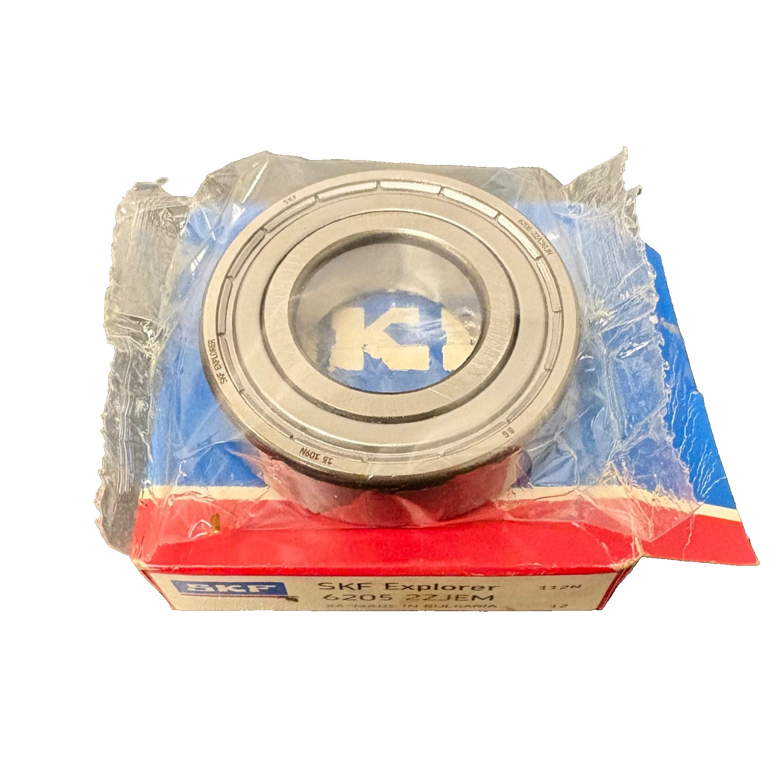 SKF 6205 2ZJEM Deep Groove Ball Bearing 52mm Total Diameter, 25mm ID, 15mm Width