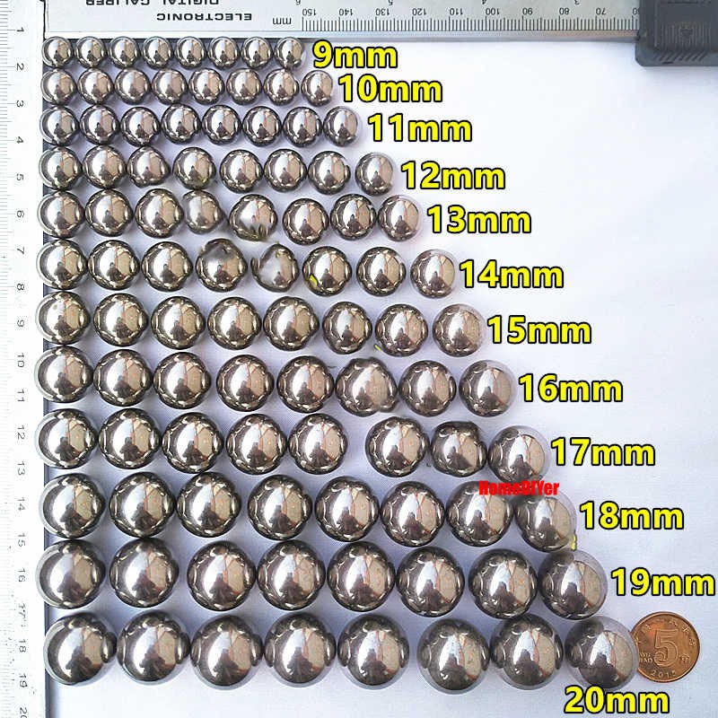 304 Stainless Steel Bearings Balls High-Precision Solid Metal Ball Dia 3mm-100mm