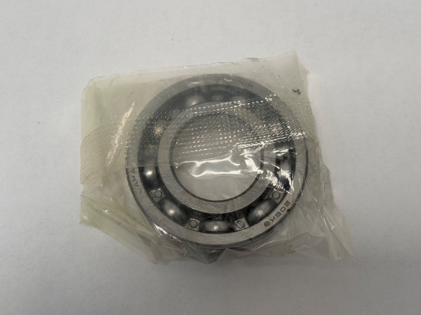 Fafnir 206KG Bearing Open w/ Snap Ring 6206-NR 206-K-G 30x62x16 mm