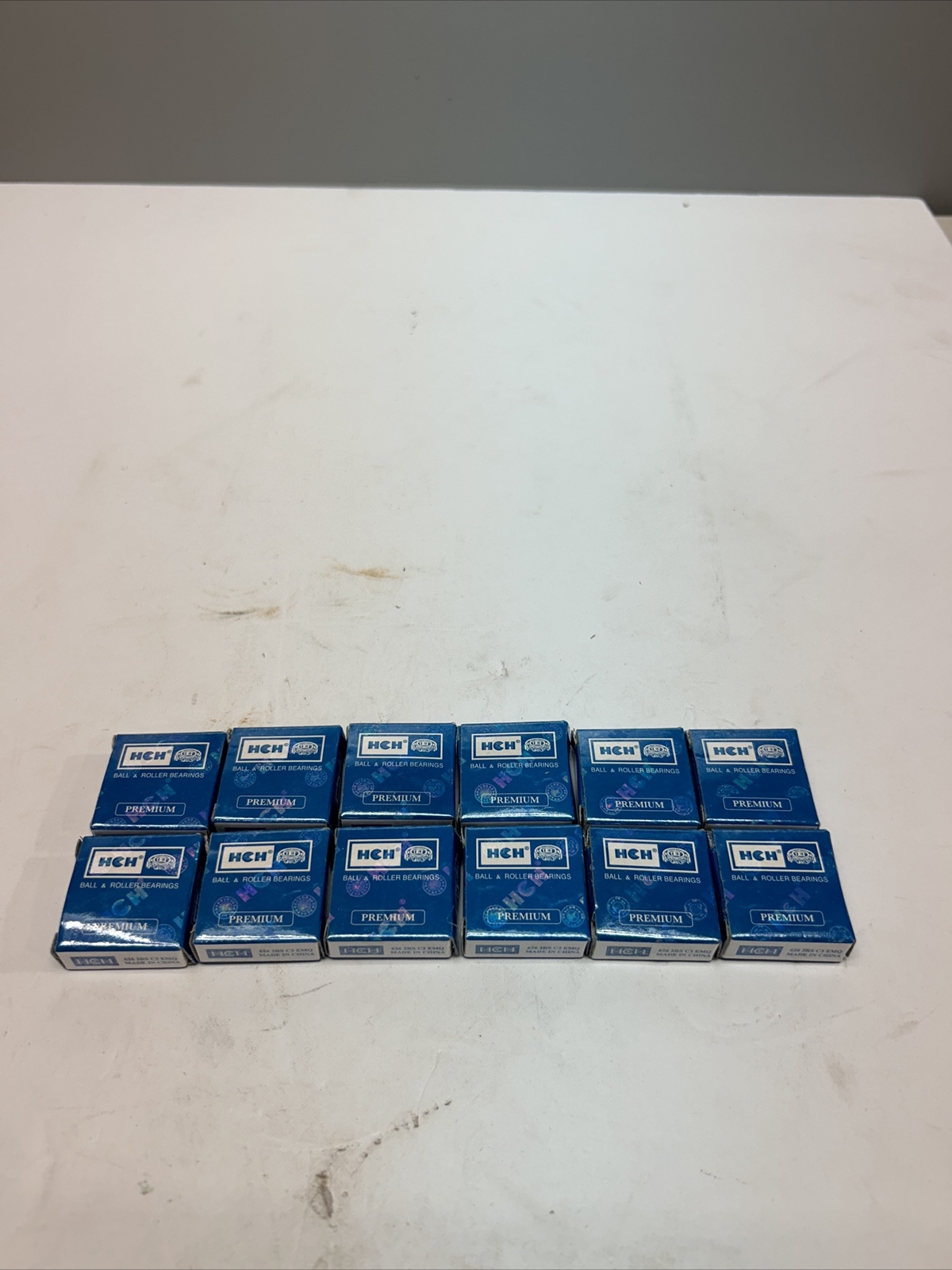 (Qty. 12) 626-2RS C3 EMQ Premium Sealed Ball Bearings ABEC-3 6x19x6 626RS