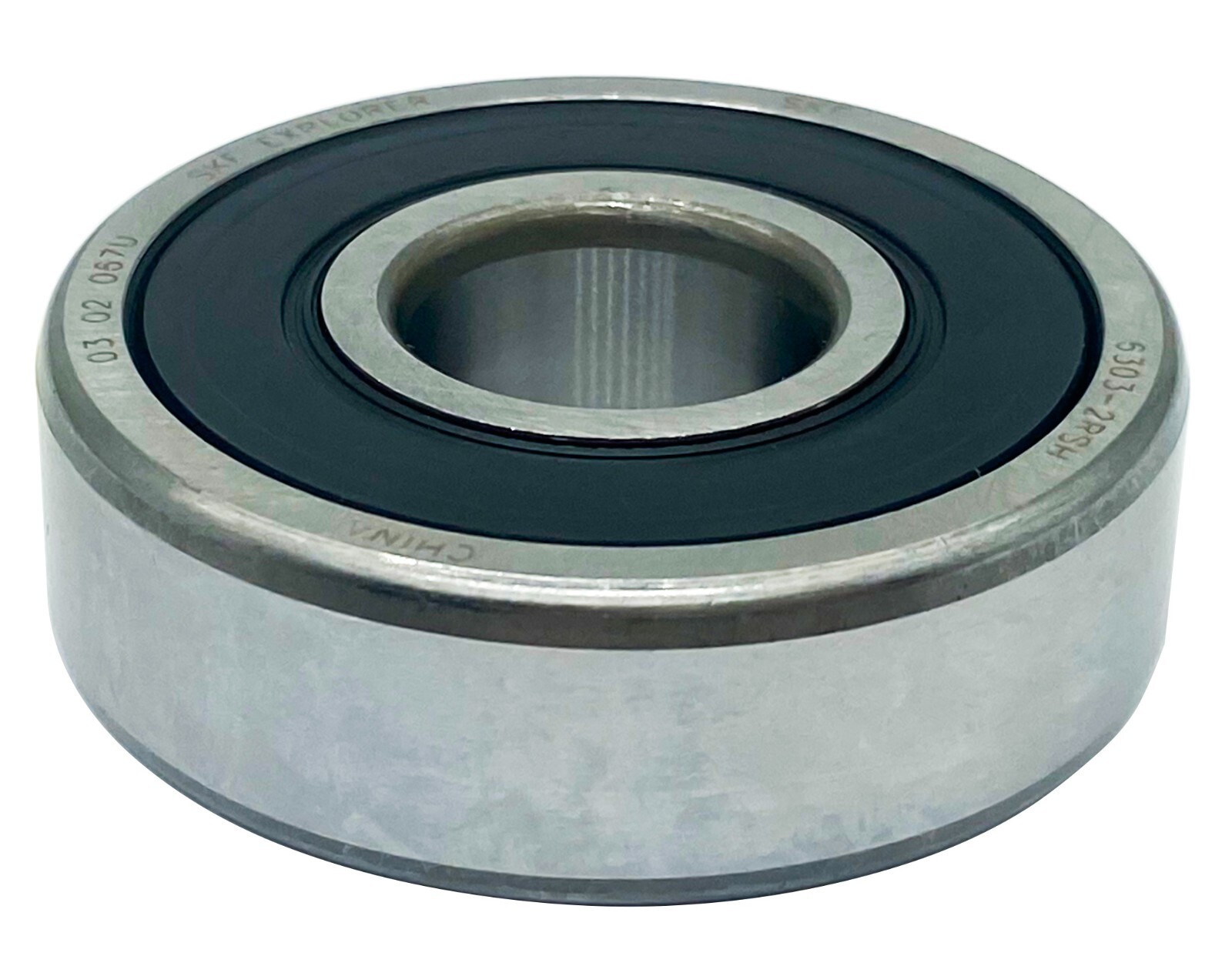 2PACK SKF 6303-2RSH 17X47X14MM Double Rubber Seal Bearings 6303RS