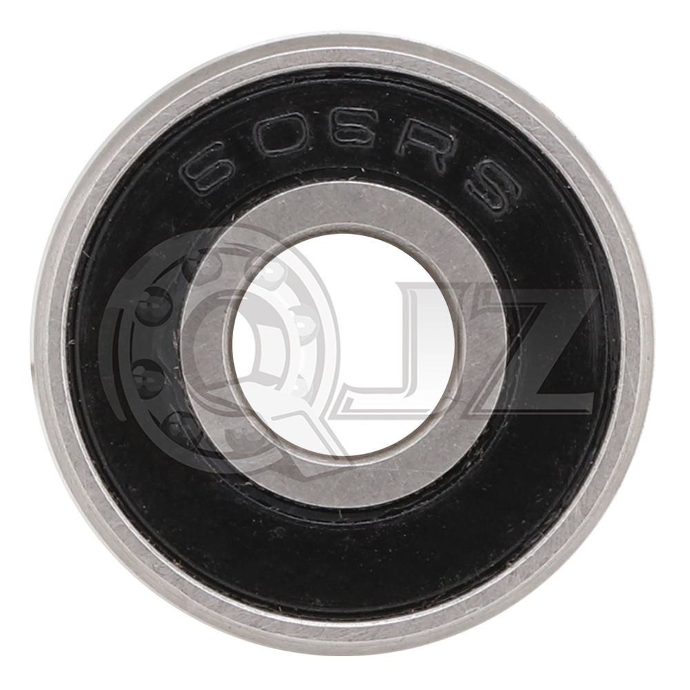 [Qty.1] 606-2RS Miniature Ball Bearing [6 mm ID x 17 mm OD x 6 mm W]