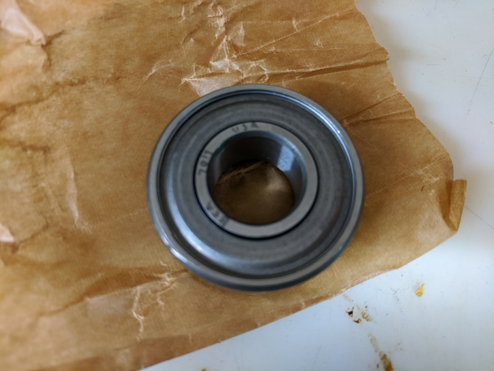 BCA 7017 ball bearing, Made in USA.