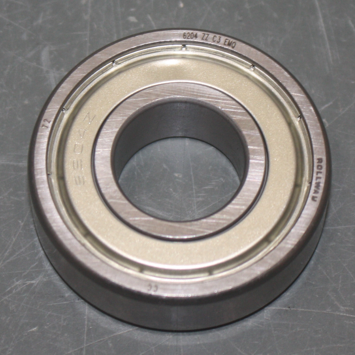 Rollway Cylindrical Radial Roller Bearing 6204 ZZ C3 EMQ, 20mm x 47mm x 14mm