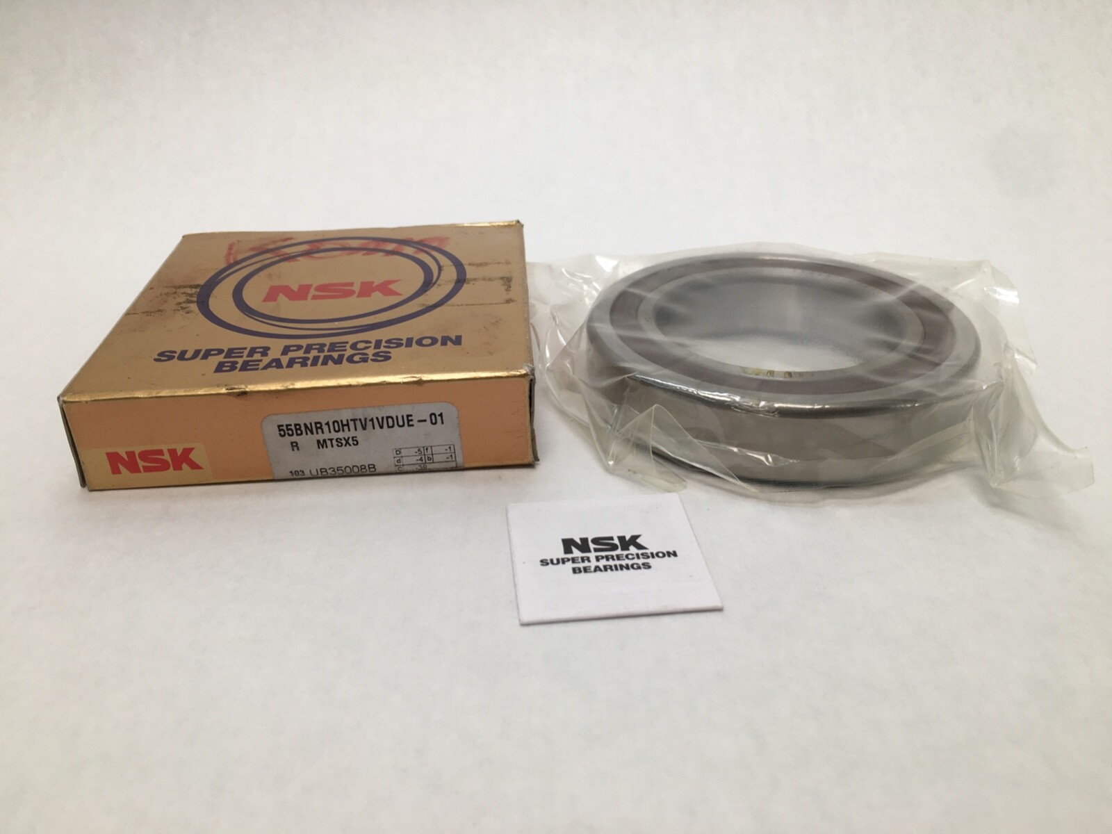 NSK 55BNR10HTV1VDUE-01 Bearing 55x90x18 mm 55 BNR 10 HTV 1V DUE England 1pc
