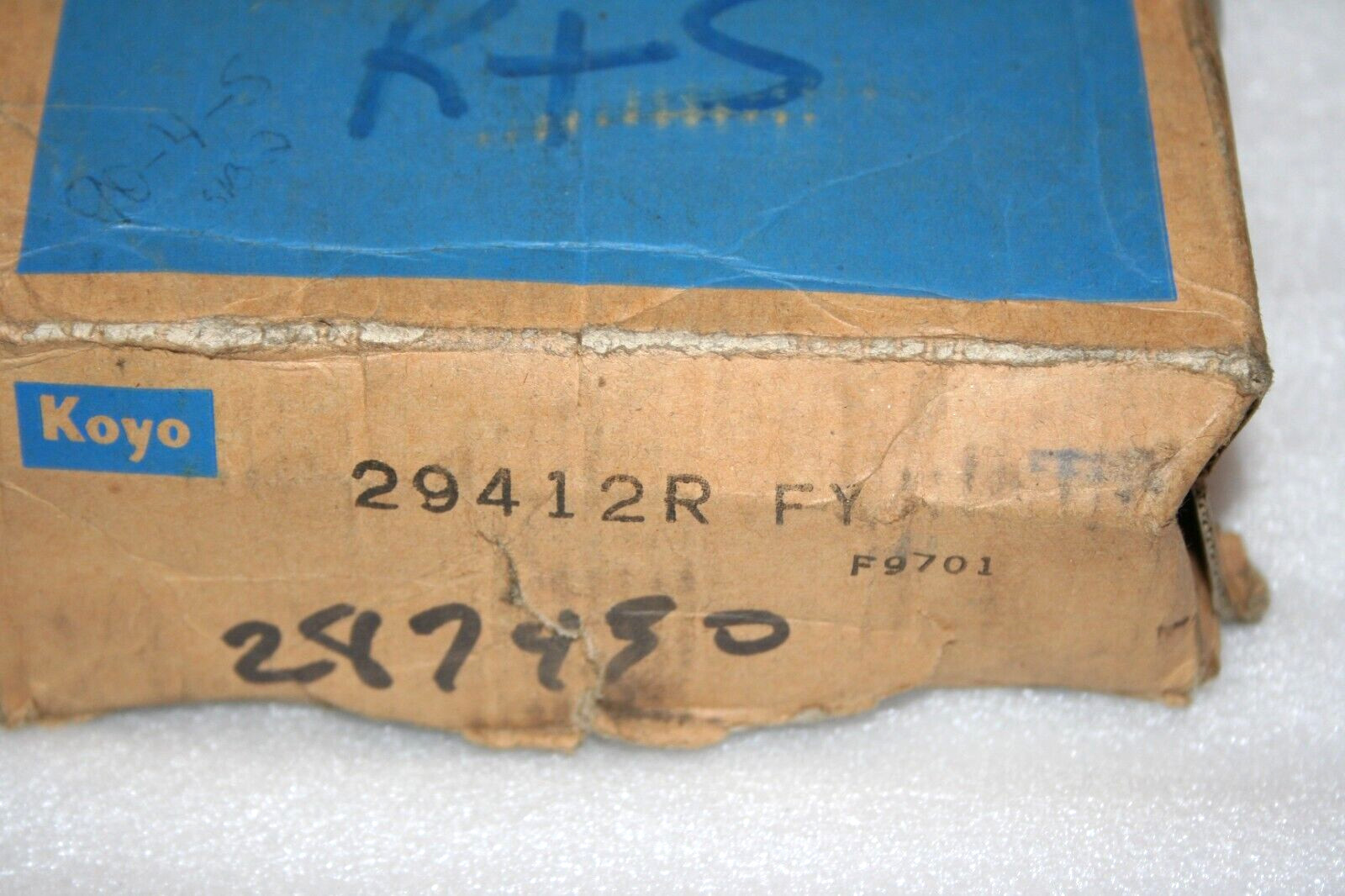 KOYO 29412 R FY Roller Thrust Bearing, 2.3622″ Bore, 5.1181″ OD * NEW UNOPENED *