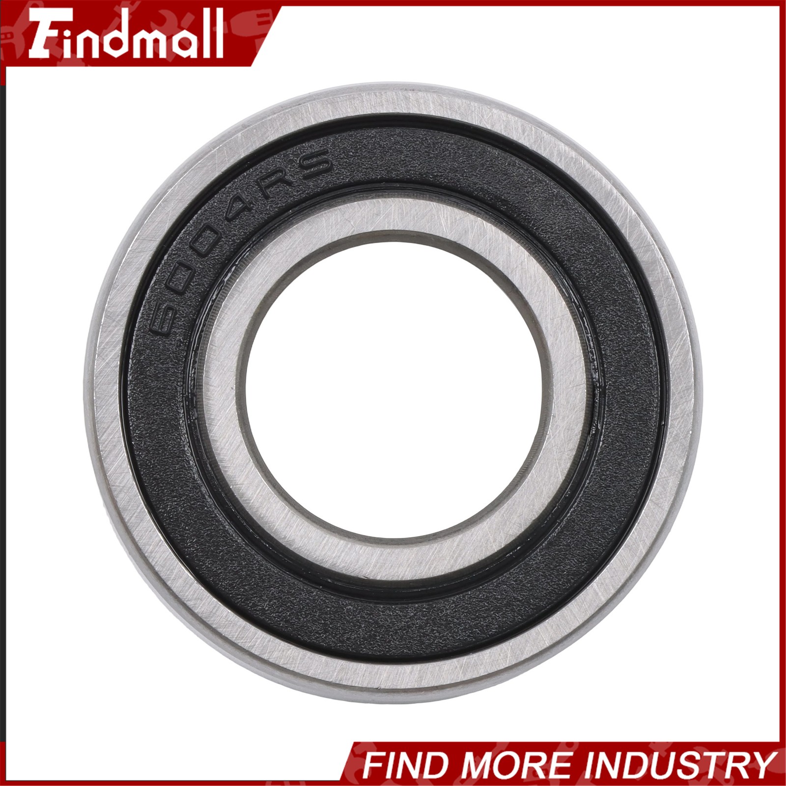 Findmall 6004-2RS C3 Ball Bearing 20x42x12mm 10 Pcs Premium Rubber Sealed