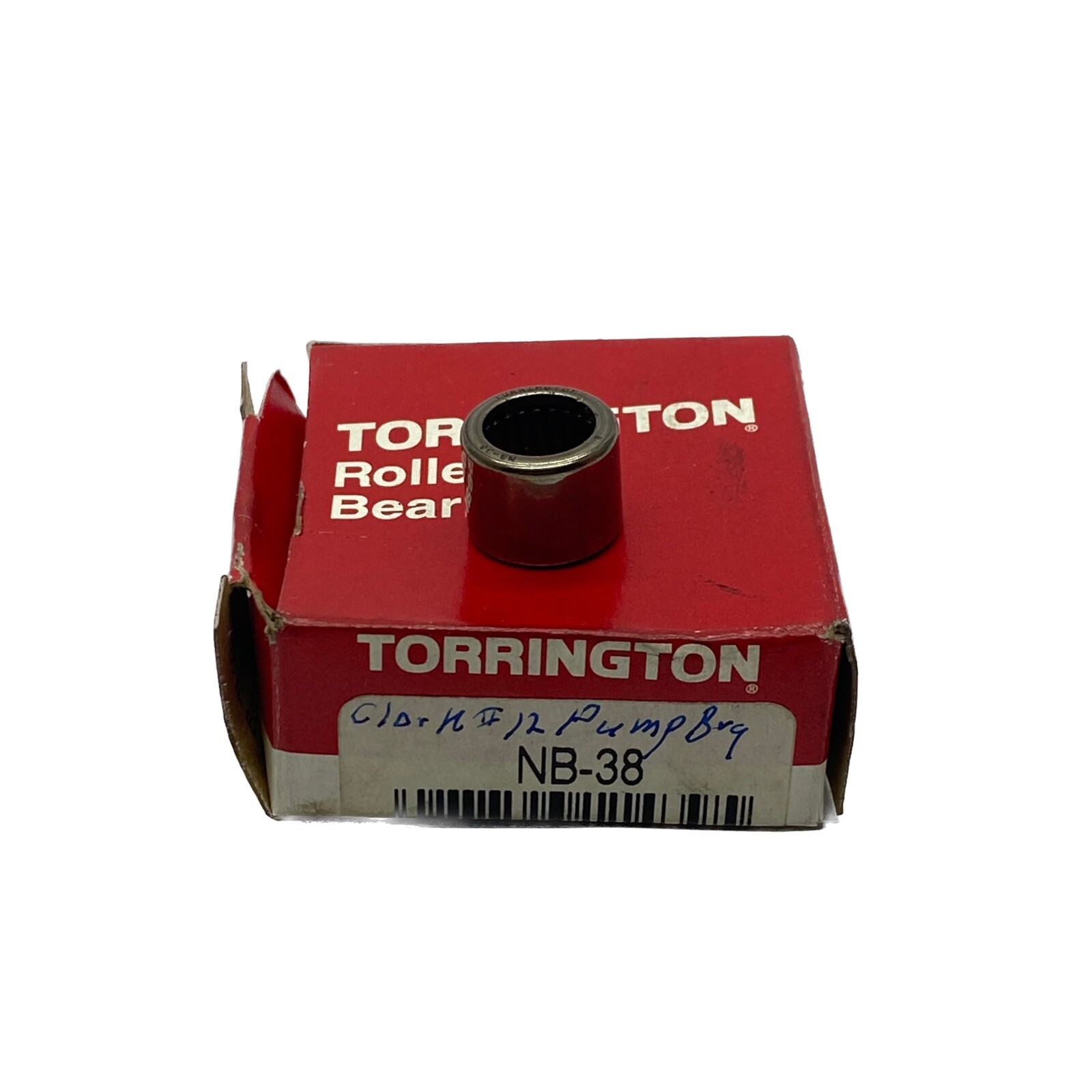 NEW OLD STOCK Torrington 11.11mm ID 15.87mm OD Needle Roller Bearing NB38 NB-38