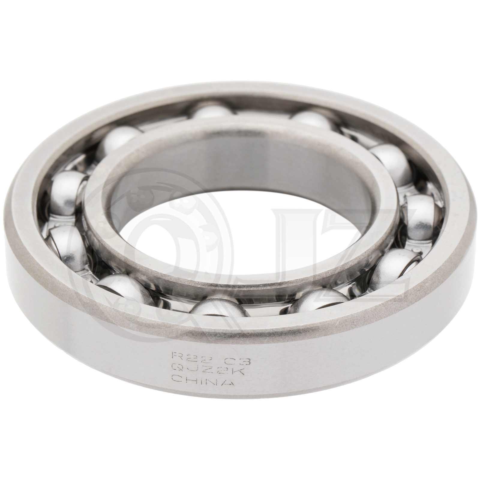 [2-Packs] R22-OPEN Deep Groove Ball Bearing [1.375″ Bore x 2.5″ OD x 0.56″ W]