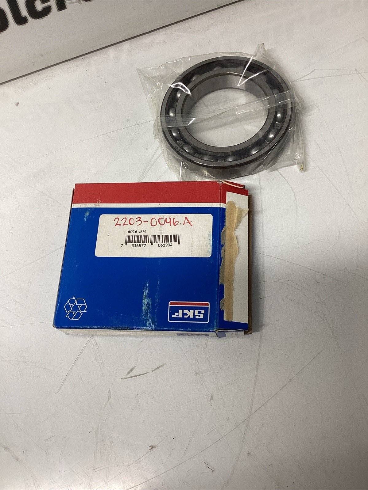 SKF Explorer 6016/JEM Deep Groove Ball Bearing 80mm Bore S-662