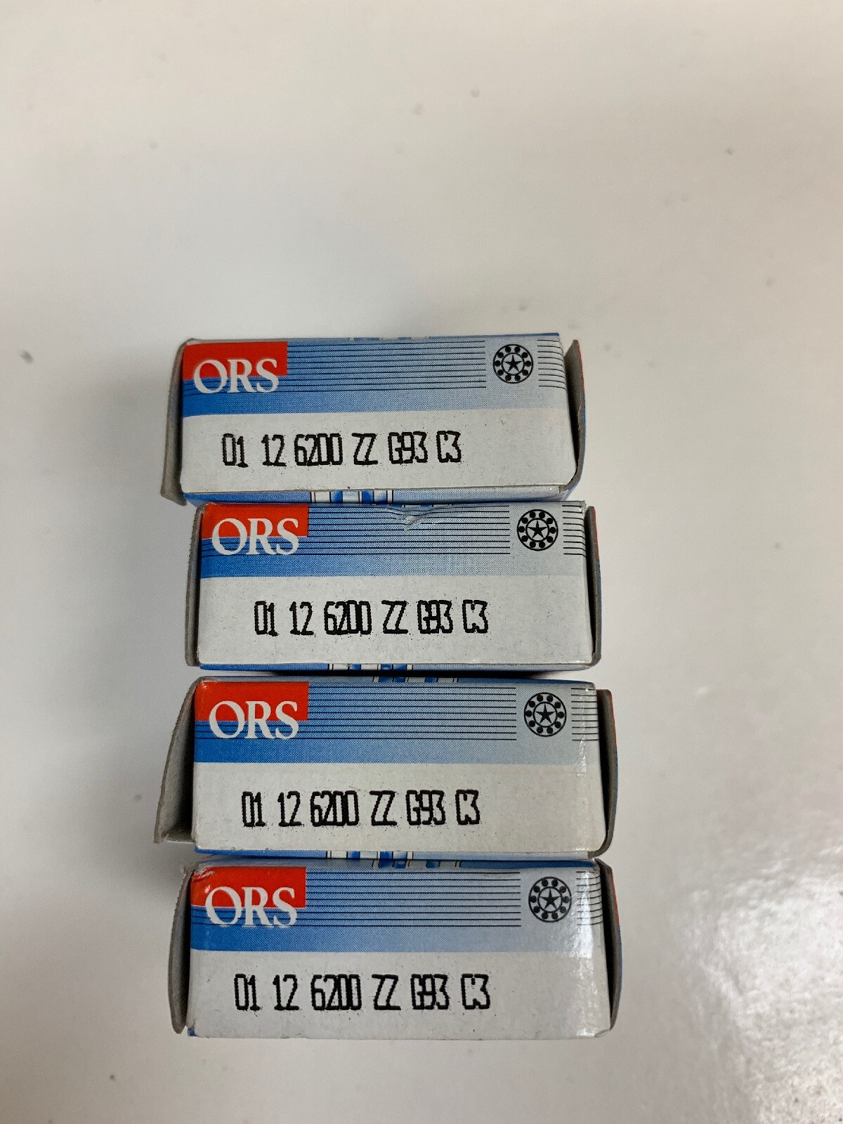 4-Ors 6200 ZZ C3 G93,4-6001 ZZ C3 G93&2-6002 ZZ C3 G93 (10 Total)New Bearings