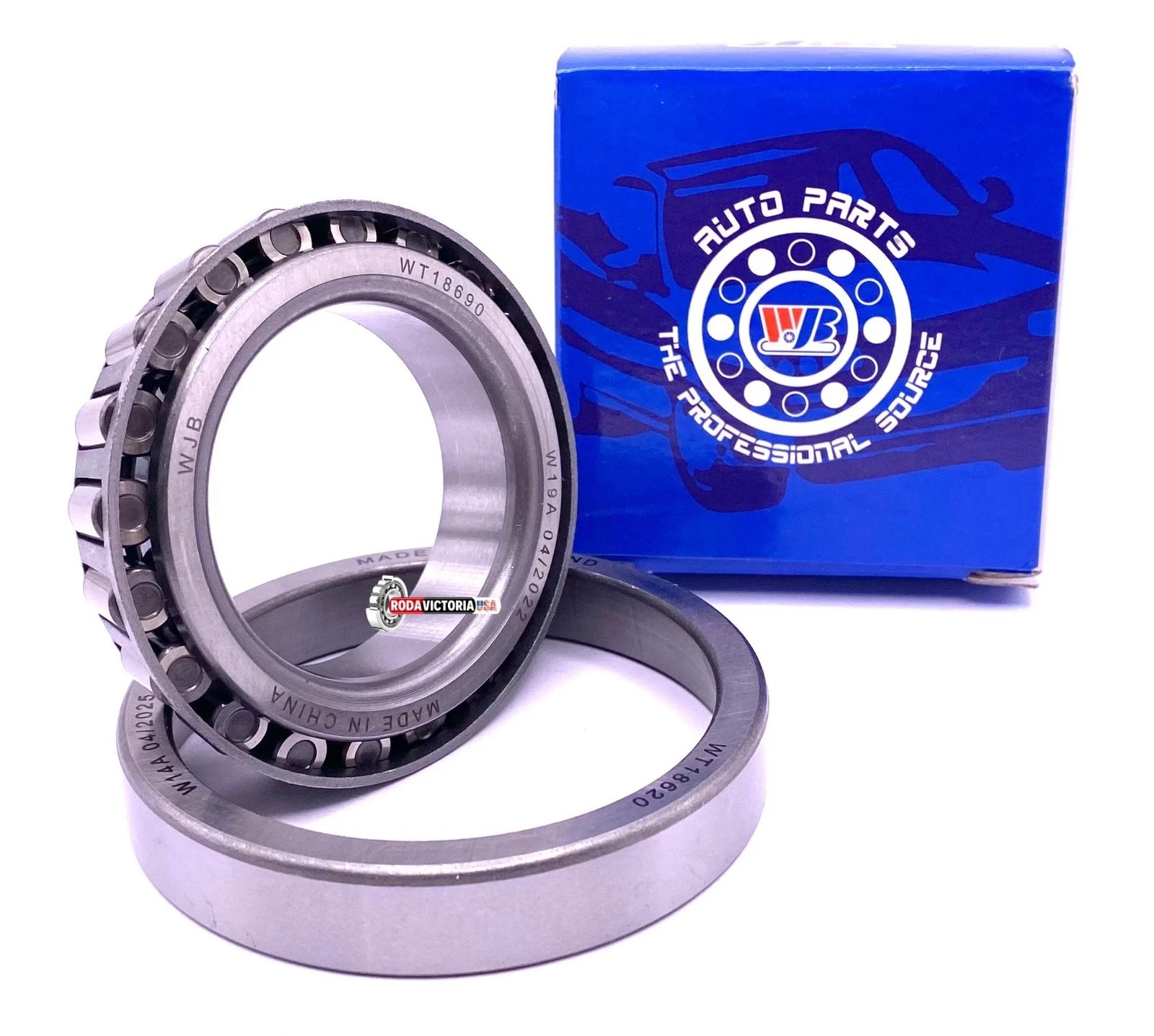 WJB 18690 18620 Tapered Roller Bearing 1-13/16″ x 3.125″ x 0.688″