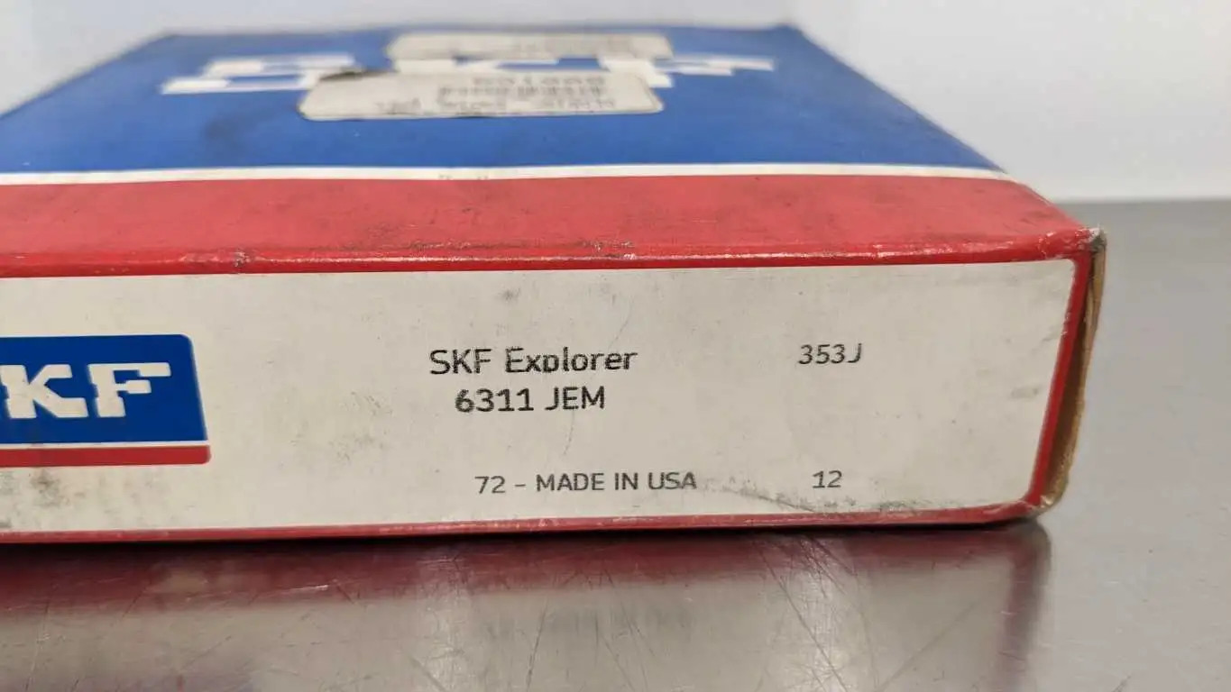 SKF 6311 JEM Explorer Deep Groove Ball Bearing New in Box