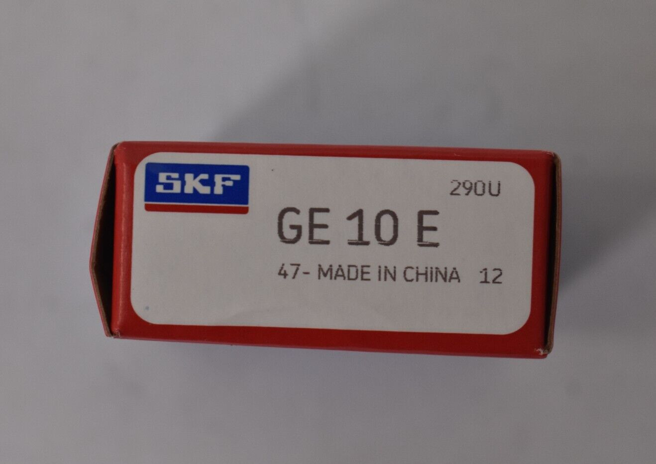 SKF Radial Spherical Plain Bearing GE 10 E 290U 101169528 10mm ID x 19mm OD