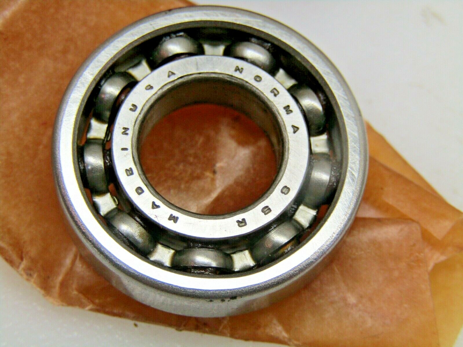Norma Hoffman Made in USA S5R F4 1/2″ X 1-1/8″ X 5/16″ Open Deep Groove Bearing